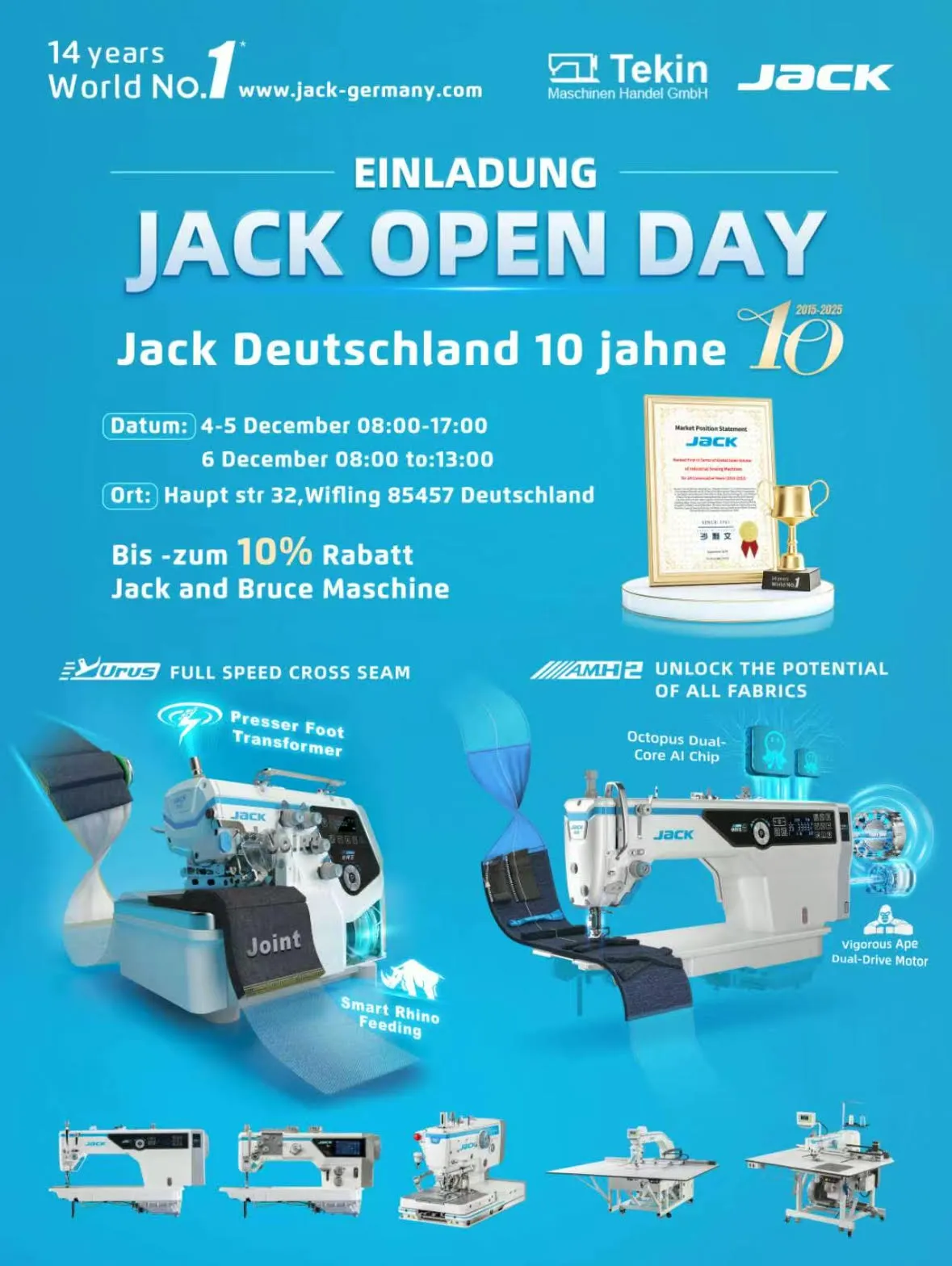Einladung Jack Open Day